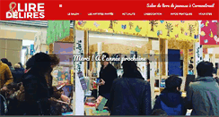 Desktop Screenshot of lire-et-delires.fr